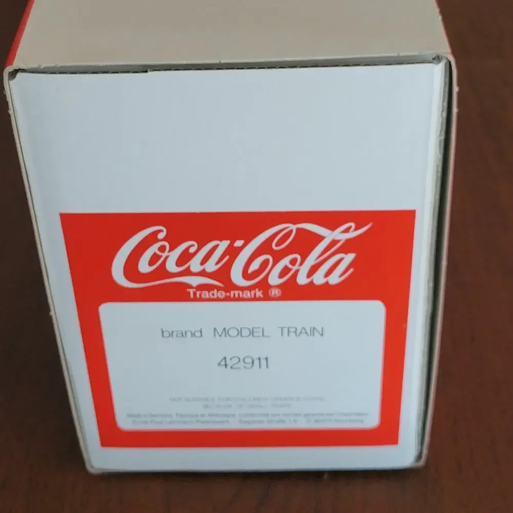 Vintage 1993  COCA COLA Box Car Train # 42911, G SCALE Made in Germany NEW